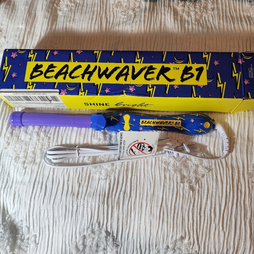 Brand New Limited Edition "Retro Style" Beach Waver 1" Rotating Curling Wand